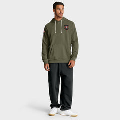 San Francisco 49ers 2025 Salute to Service Sideline Standard Issue Dri-FIT Hoodie Olive | Nike for Sale