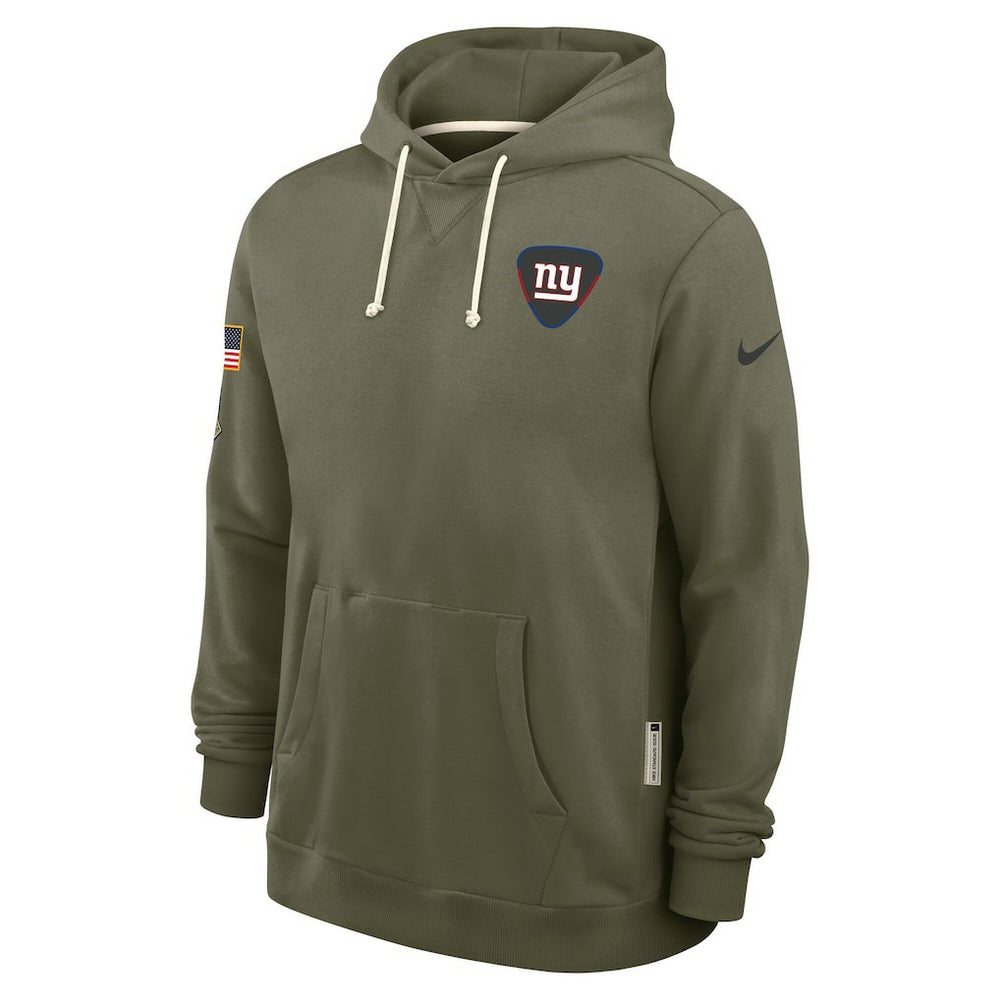 New York Giants 2025 Salute to Service Sideline Standard Issue Dri-FIT Hoodie Olive | Nike for Sale
