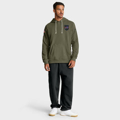 Buffalo Bills Big & Tall 2025 Salute to Service Sideline Dominant Force Dri-FIT Hoodie Olive | Nike for Sale