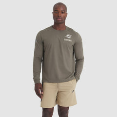 Miami Dolphins 2025 Salute to Service Sideline Long Sleeve T-Shirt Olive | Nike for Sale