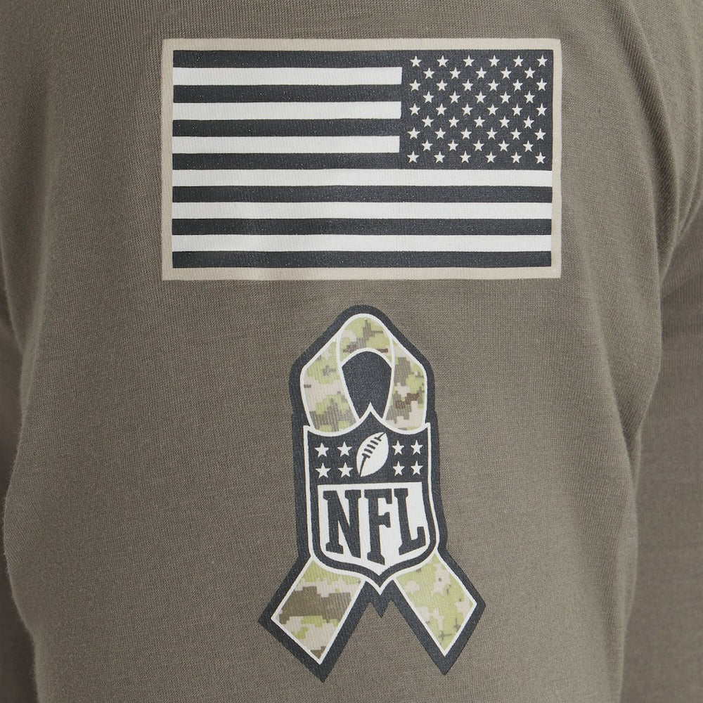 Buffalo Bills 2025 Salute to Service Sideline Long Sleeve T-Shirt Olive | Nike for Sale