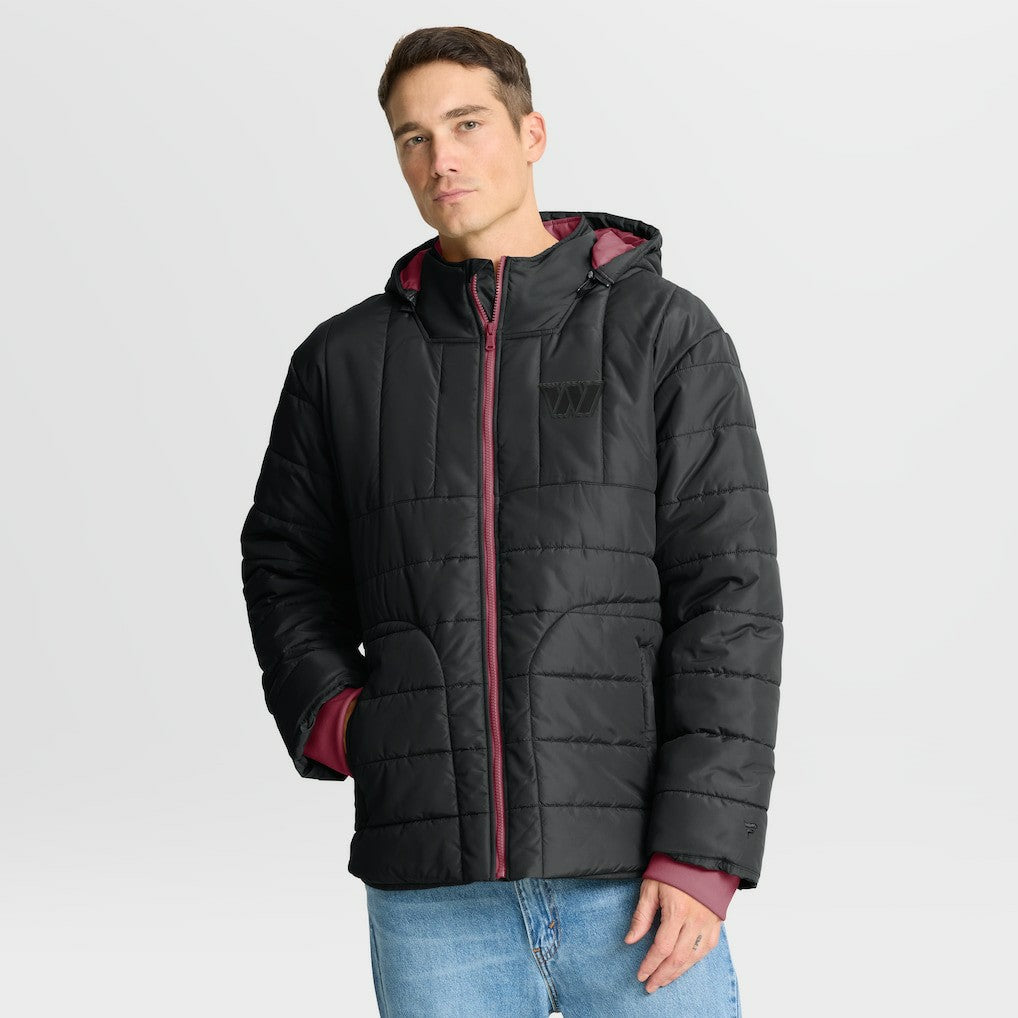 Washington Commanders Full-Zip Hooded Jacket Black | Fanatics