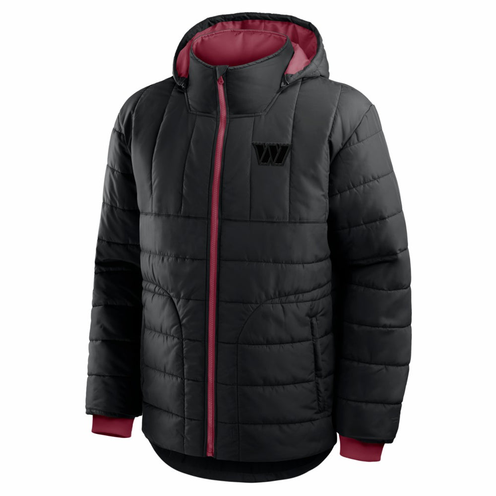 Washington Commanders Full-Zip Hooded Jacket Black | Fanatics