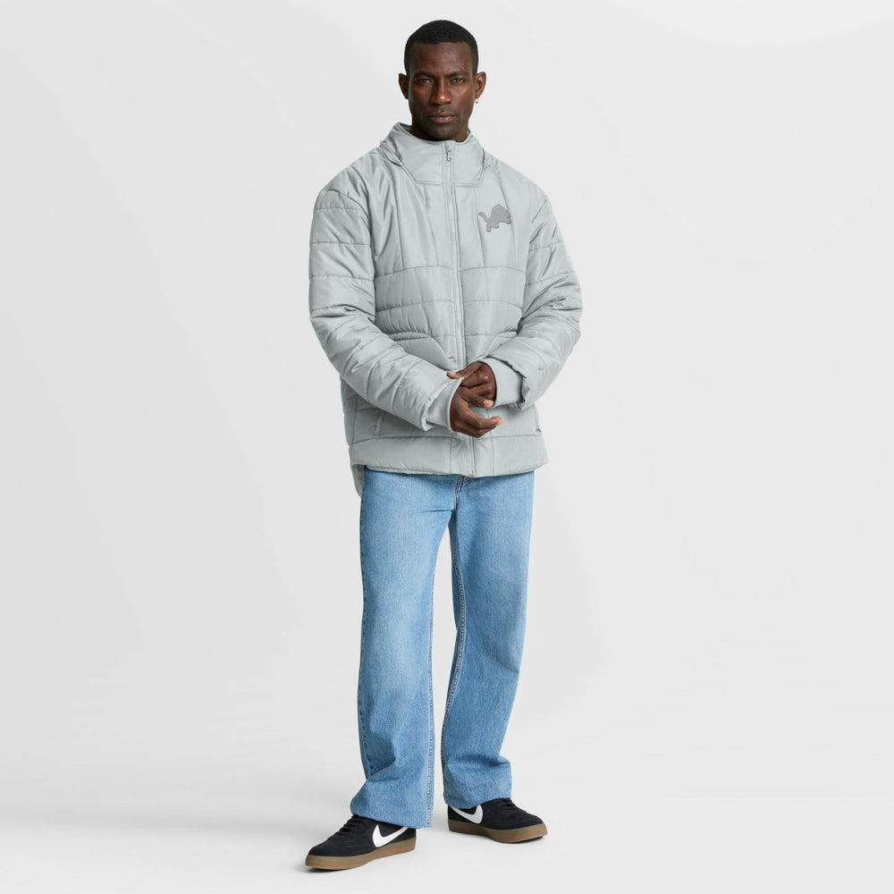 Detroit Lions Full-Zip Hooded Jacket Gray | Fanatics