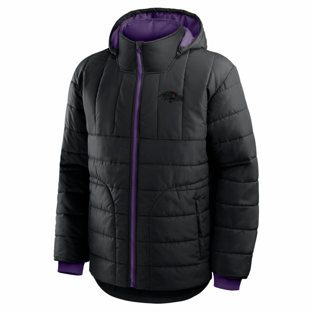 Baltimore Ravens Full-Zip Hooded Jacket Black | Fanatics