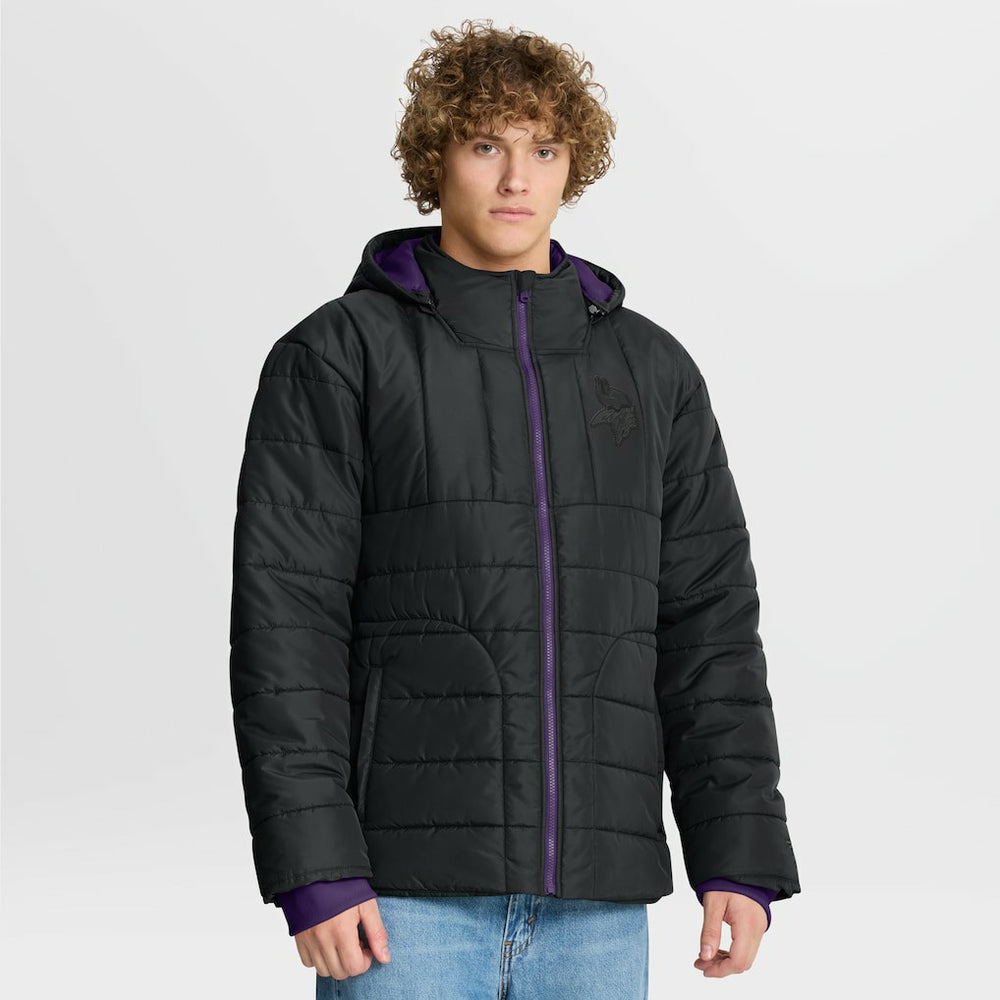 Minnesota Vikings Full-Zip Hooded Jacket Black | Fanatics