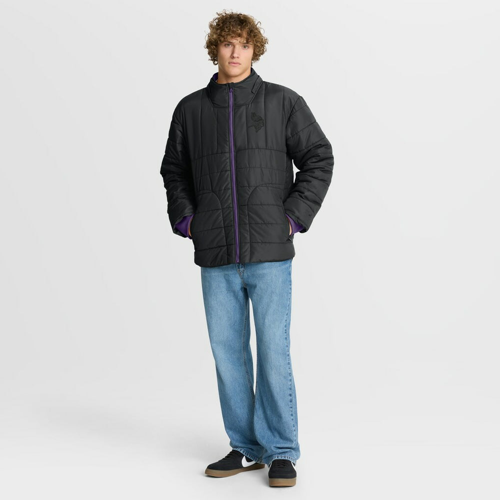 Minnesota Vikings Full-Zip Hooded Jacket Black | Fanatics