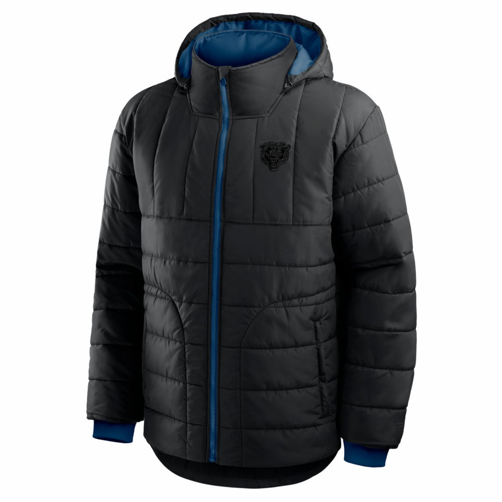 Chicago Bears Full-Zip Hooded Jacket Black | Fanatics