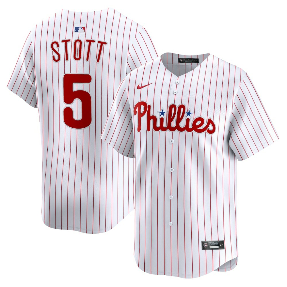 Bryson Stott Philadelphia Phillies Nike Home Limited Player Jersey - MLB
