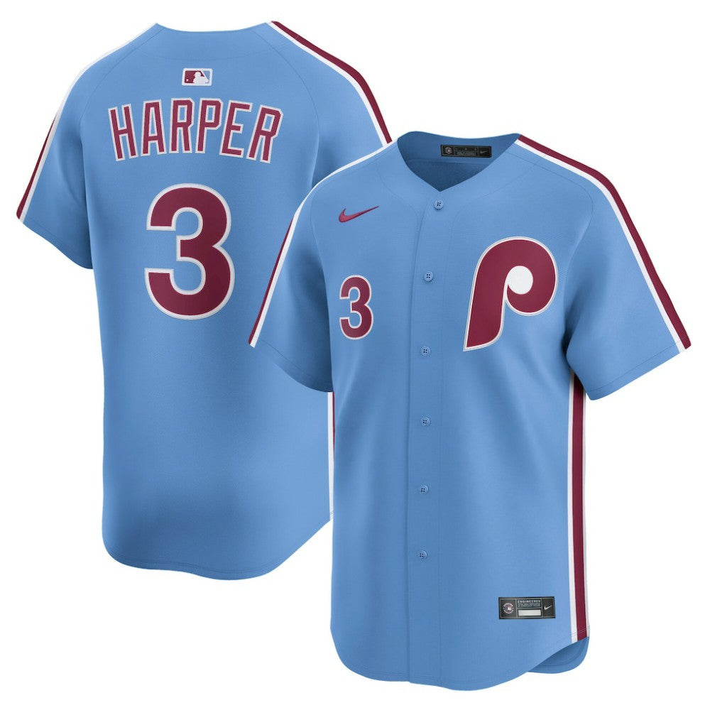 Bryce Harper Philadelphia Phillies Nike Alternate Limited Player Jersey - MLB