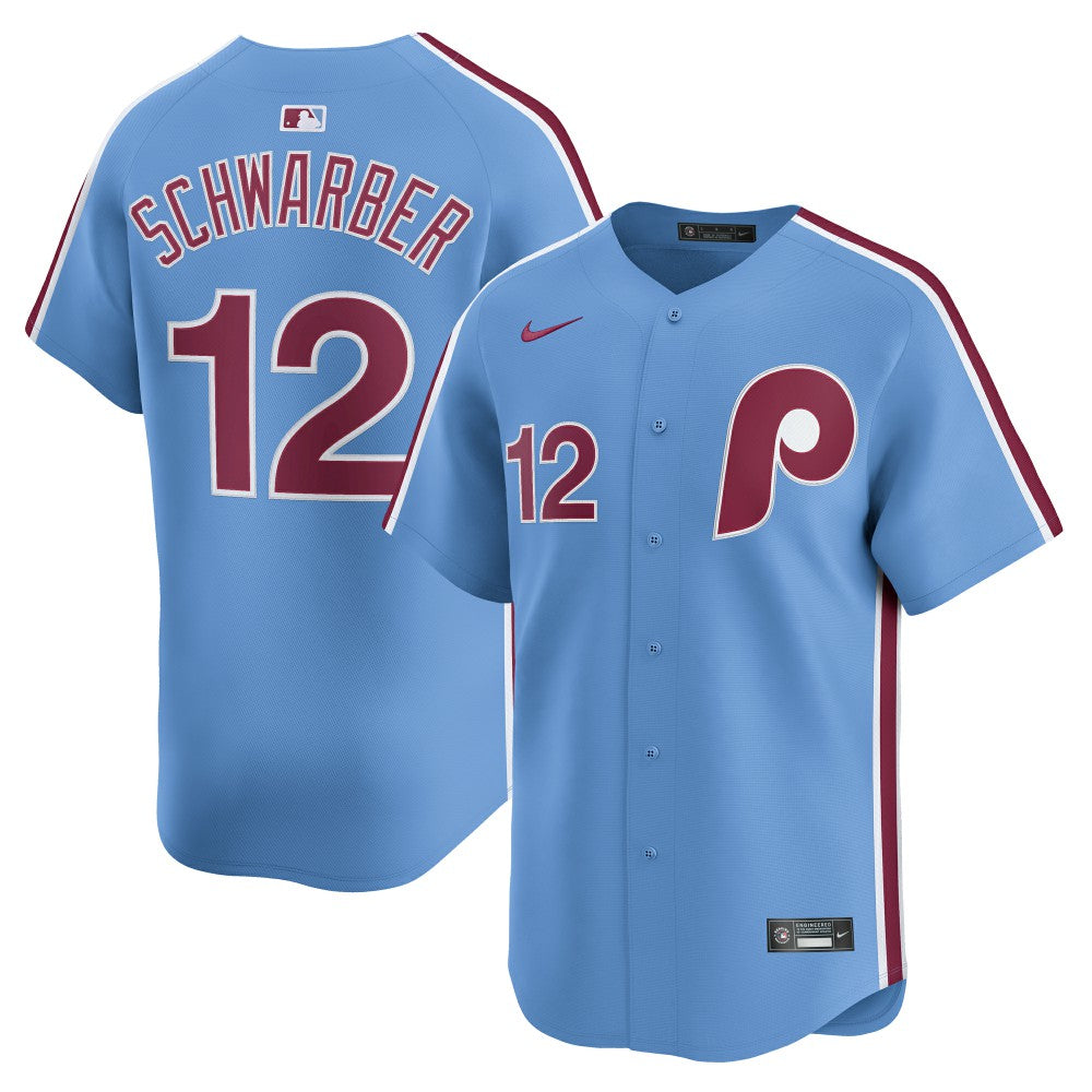 Kyle Schwarber Philadelphia Phillies Nike Alternate Limited Jersey - MLB
