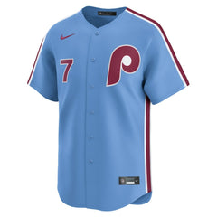 Trea Turner Philadelphia Phillies Nike Alternate Limited Player Jersey - MLB