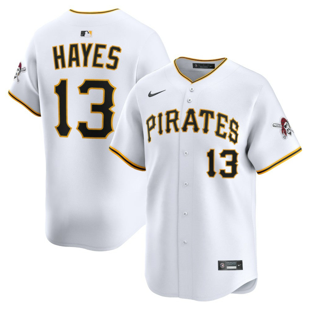 Ke'Bryan Hayes Pittsburgh Pirates Nike Home Limited Player Jersey - MLB
