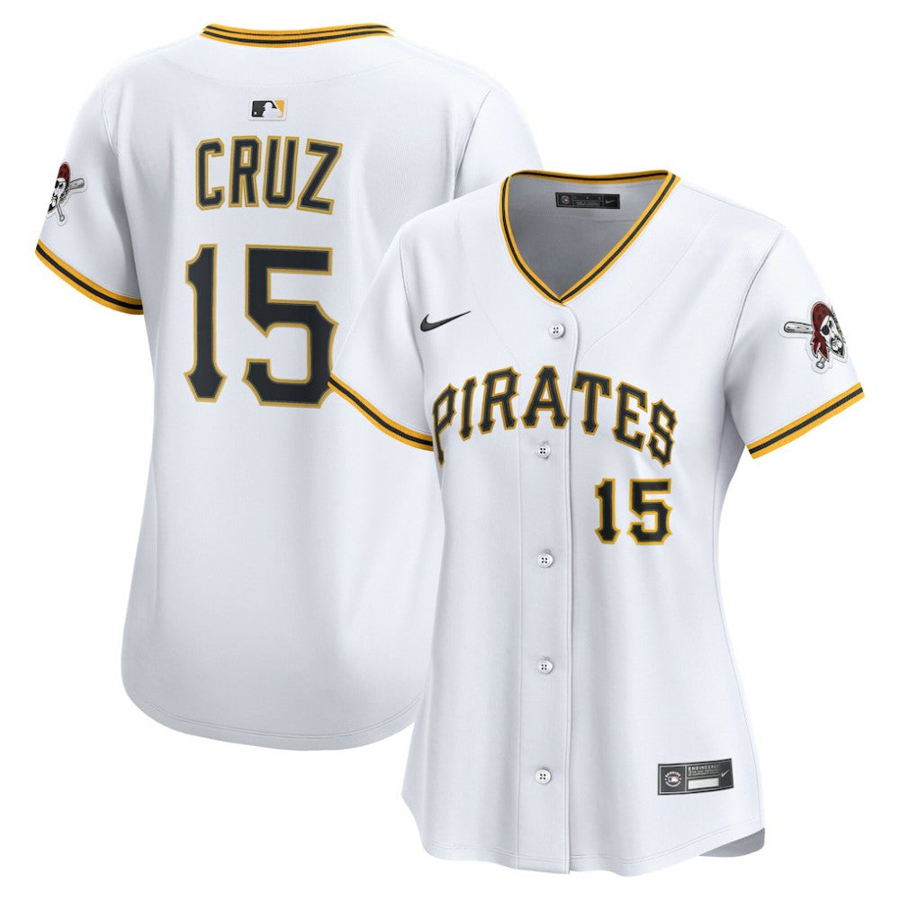 Oneil Cruz Pittsburgh Pirates Nike Women's Home Limited Player Jersey - MLB