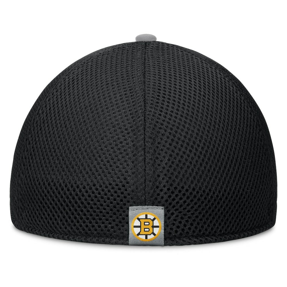 Boston Bruins Fanatics Fundamentals Span Flex Hat - Black - NHL