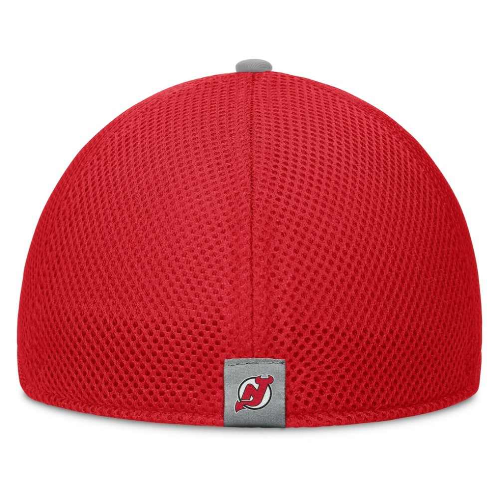 New Jersey Devils Fanatics Fundamentals Span Flex Hat - Red - NHL