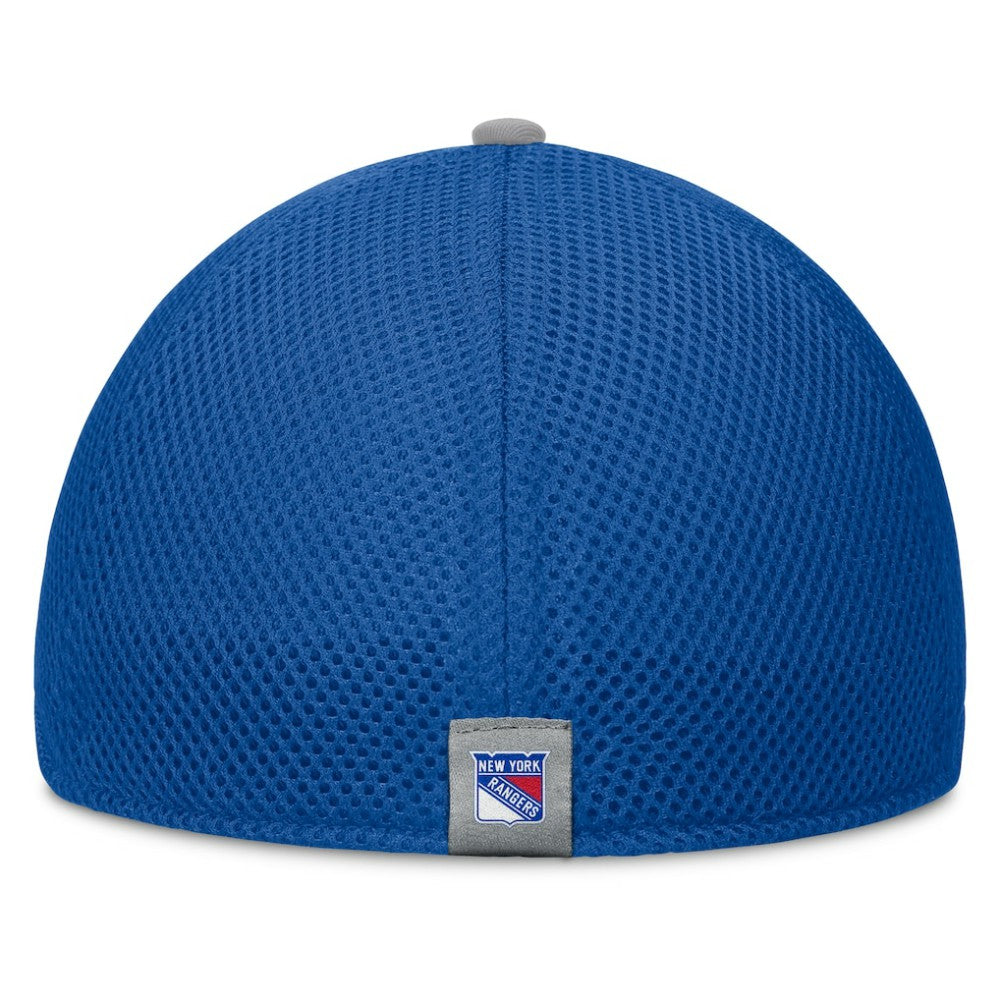 New York Rangers Fanatics Fundamentals Span Flex Hat - Blue - NHL