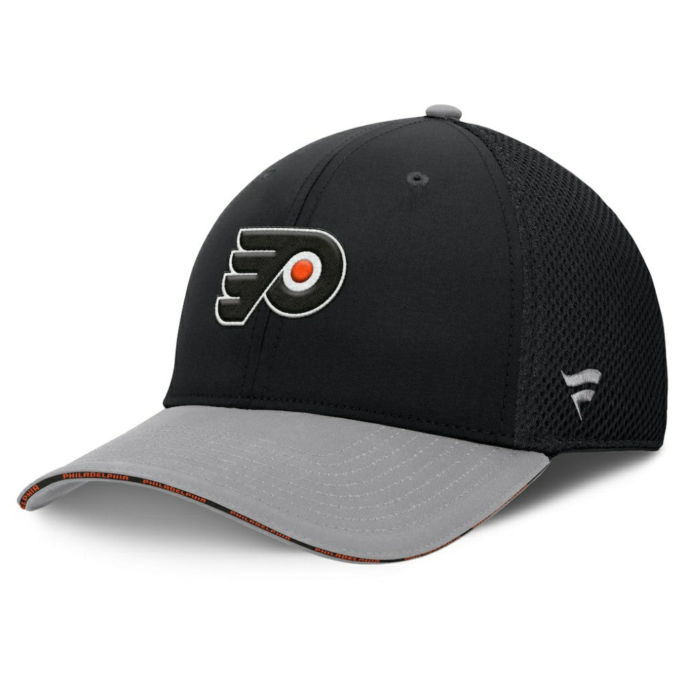 Philadelphia Flyers Fanatics Fundamentals Span Flex Hat - Black - NHL
