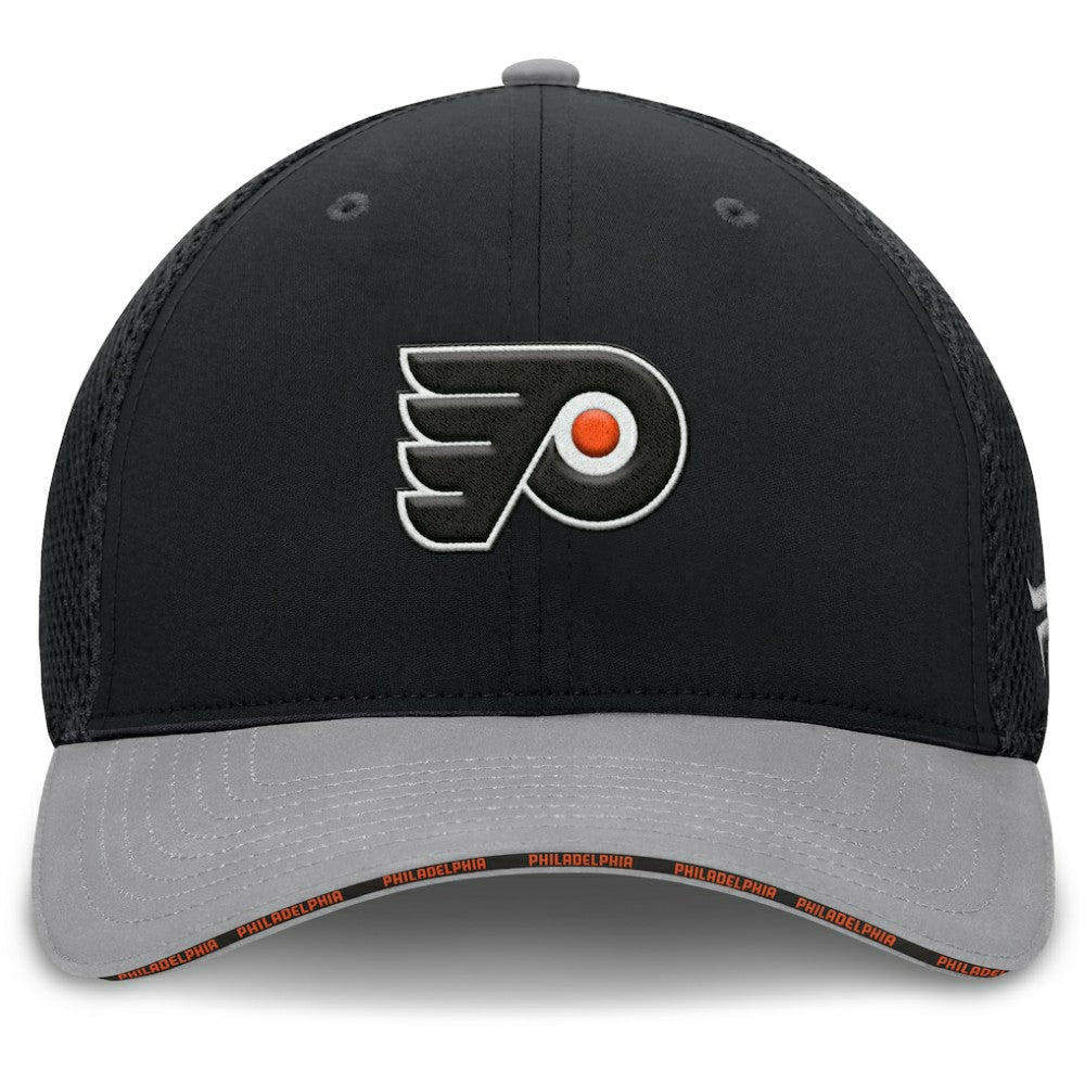 Philadelphia Flyers Fanatics Fundamentals Span Flex Hat - Black - NHL