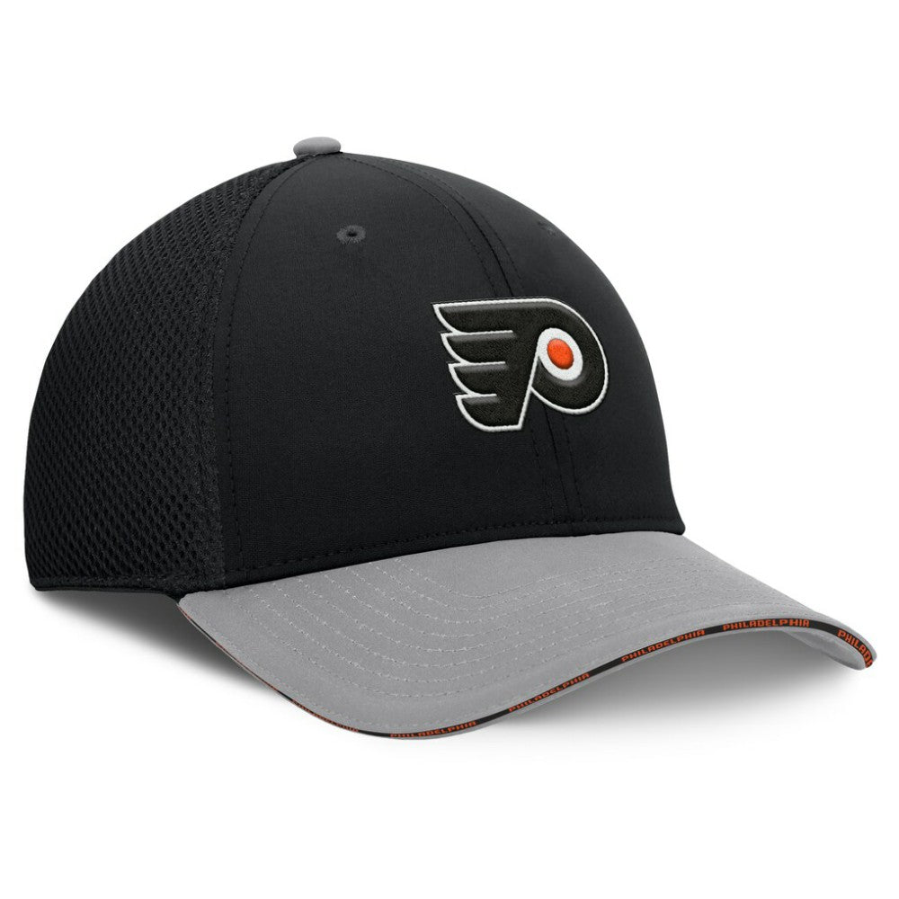 Philadelphia Flyers Fanatics Fundamentals Span Flex Hat - Black - NHL