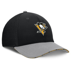 Pittsburgh Penguins Fanatics Fundamentals Span Flex Hat - Black - NHL