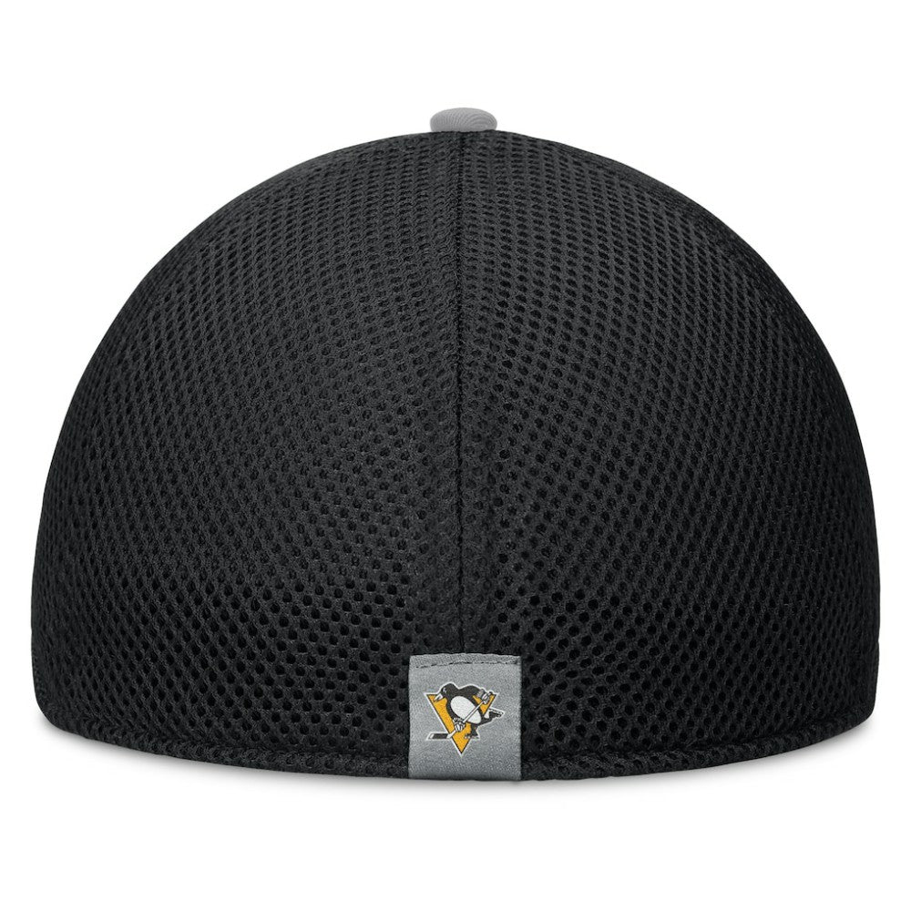 Pittsburgh Penguins Fanatics Fundamentals Span Flex Hat - Black - NHL