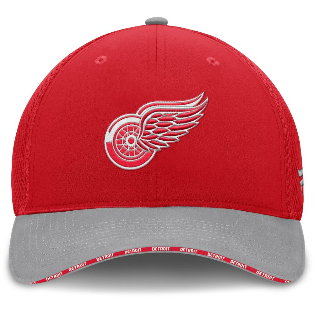 Detroit Red Wings Fanatics Fundamentals Span Flex Hat - Red - NHL