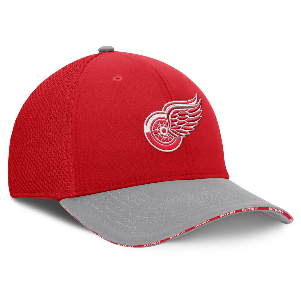Detroit Red Wings Fanatics Fundamentals Span Flex Hat - Red - NHL