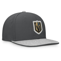 Vegas Golden Knights Fanatics Fundamentals Loden Snapback Hat - Charcoal - NHL