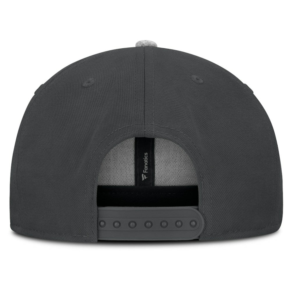 Vegas Golden Knights Fanatics Fundamentals Loden Snapback Hat - Charcoal - NHL