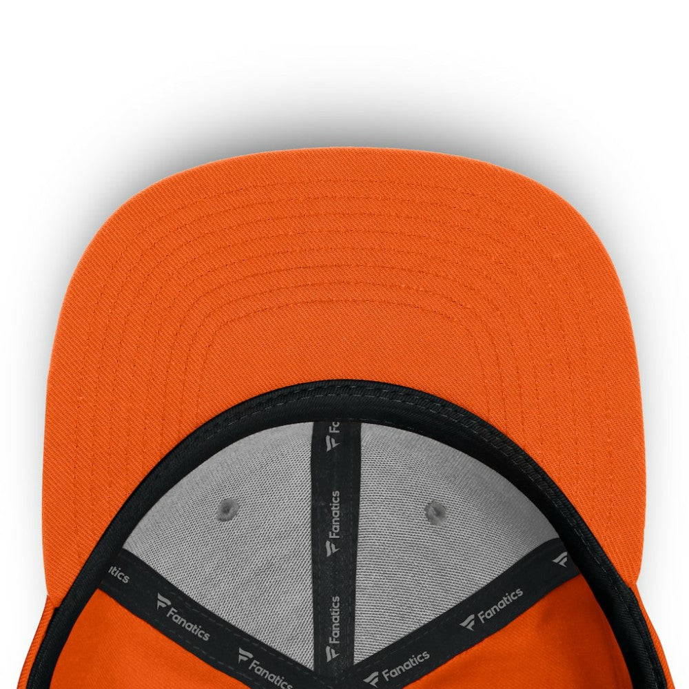 Anaheim Ducks Fanatics Fundamentals Loden Snapback Hat - Orange - NHL
