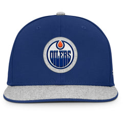 Edmonton Oilers Fanatics Fundamentals Loden Snapback Hat - Royal - NHL