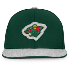 Minnesota Wild Fanatics Fundamentals Loden Snapback Hat - Green - NHL