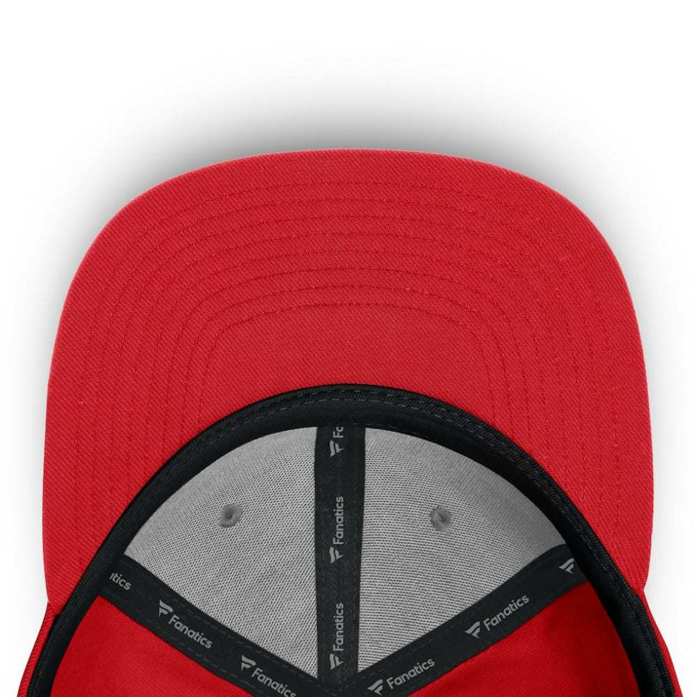 New Jersey Devils Fanatics Fundamentals Loden Snapback Hat - Red - NHL