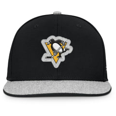 Pittsburgh Penguins Fanatics Fundamentals Loden Snapback Hat - Black - NHL