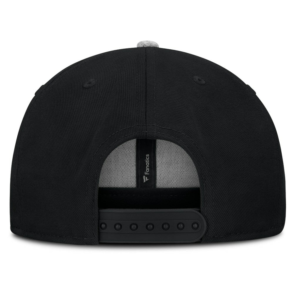 San Jose Sharks Fanatics Fundamentals Loden Snapback Hat - Black - NHL