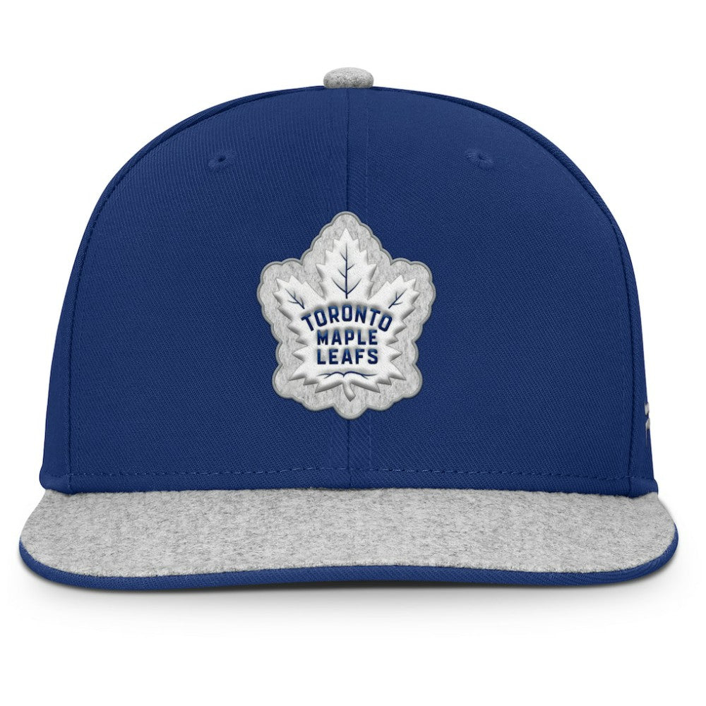 Toronto Maple Leafs Fanatics Fundamentals Loden Snapback Hat - Blue - NHL