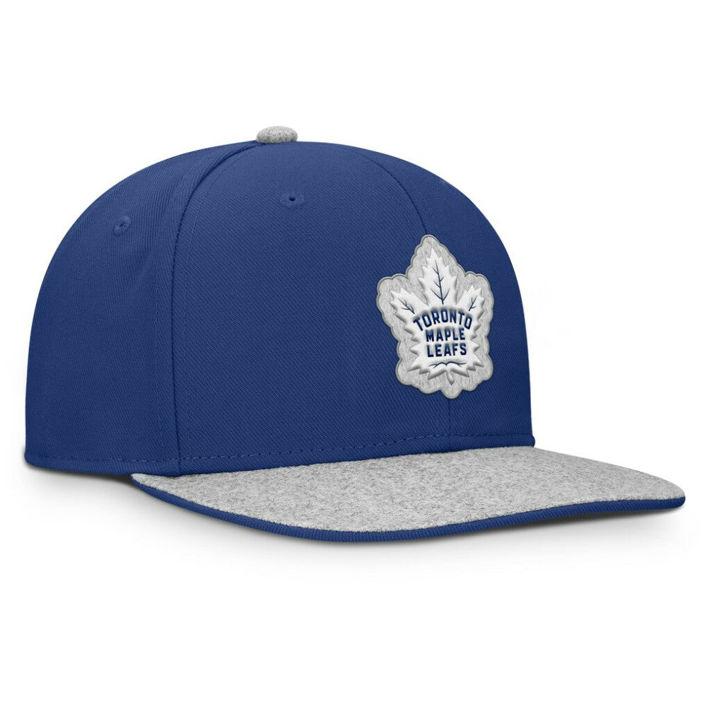 Toronto Maple Leafs Fanatics Fundamentals Loden Snapback Hat - Blue - NHL