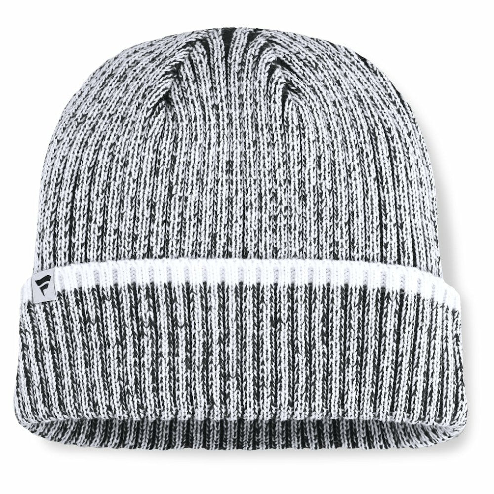 Vegas Golden Knights Fanatics Fundamental Haze Cuffed Knit Hat - Charcoal/White - NHL