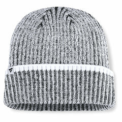 Vegas Golden Knights Fanatics Fundamental Haze Cuffed Knit Hat - Charcoal/White - NHL