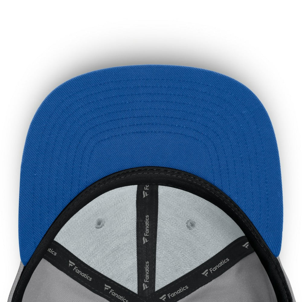 New York Rangers Fanatics Fundamentals Duo Split Logo Snapback Hat - Gray - NHL