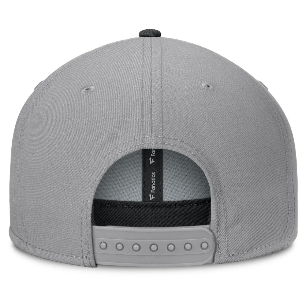 Los Angeles Kings Fanatics Fundamentals Duo Split Logo Snapback Hat - Gray - NHL