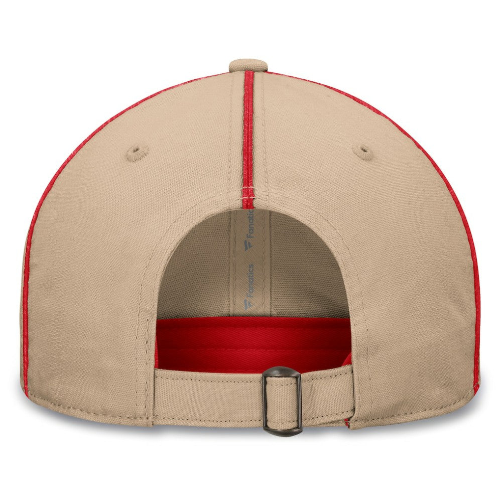 New Jersey Devils Fanatics Heritage Setoff Adjustable Hat - Tan - NHL