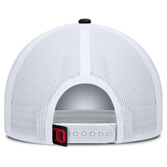 Detroit Red Wings Fanatics Heritage Dutch A-Frame Trucker Adjustable Hat - Black/White - NHL
