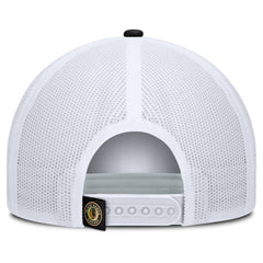 Chicago Blackhawks Fanatics Heritage Dutch A-Frame Trucker Adjustable Hat - Black/White - NHL