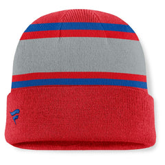 Washington Capitals Fanatics Heritage Varsity Cuffed Knit Hat - Red - NHL