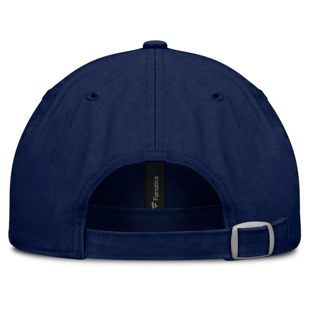 Washington Capitals Fanatics Fundamentals Archer Adjustable Hat - Navy - NHL