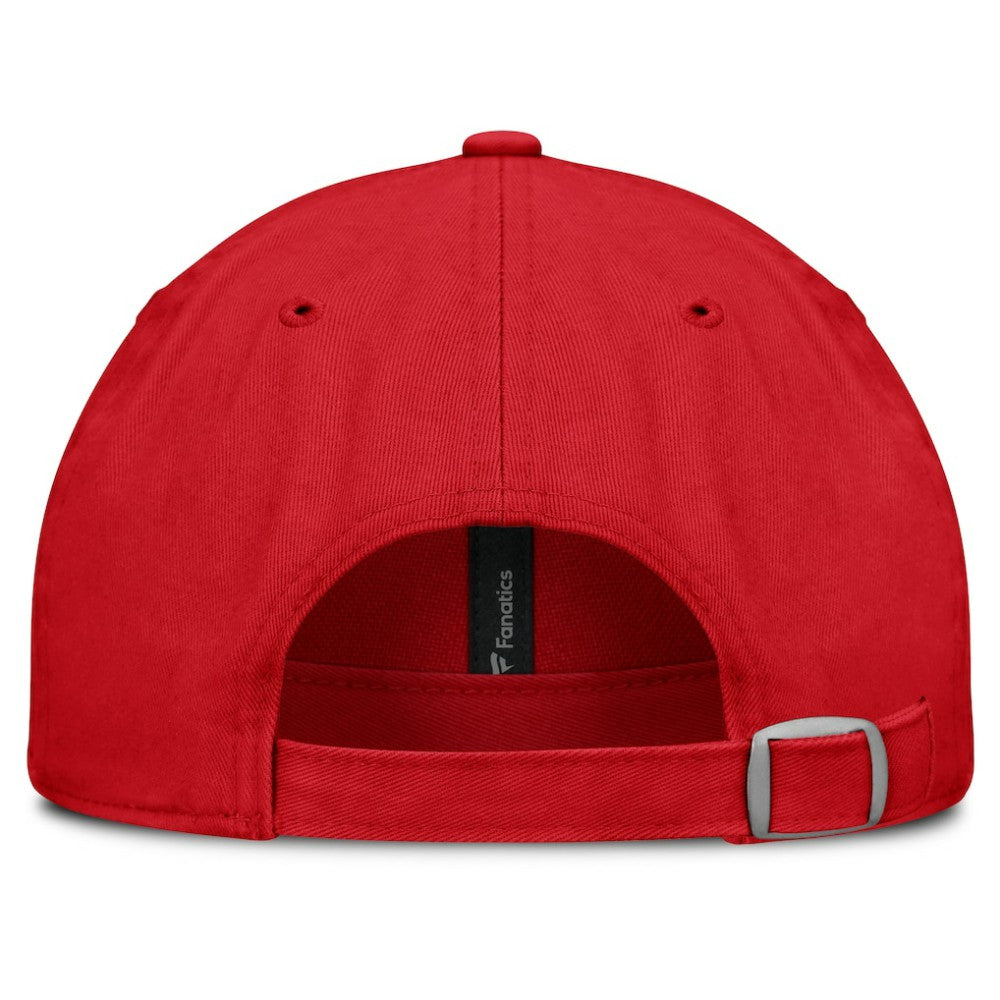 Chicago Blackhawks Fanatics Fundamentals Archer Adjustable Hat - Red - NHL