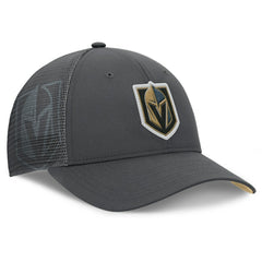 Vegas Golden Knights Fanatics Authentic Pro Home Ice Trucker Adjustable Hat - Charcoal - NHL