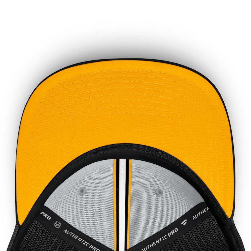 Boston Bruins Fanatics Authentic Pro Home Ice Trucker Adjustable Hat - Black - NHL